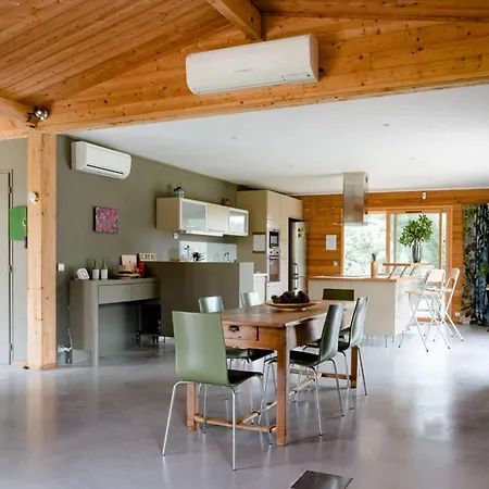 Spacieuse En Bois Exotique - 10 Pers. - Fr-1-878-69 빌라 *